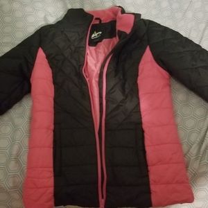 Girls Black & Pink Jacket